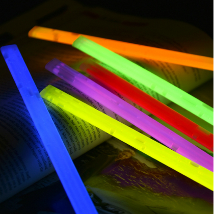 Pulseiras luminosas fluorescentes