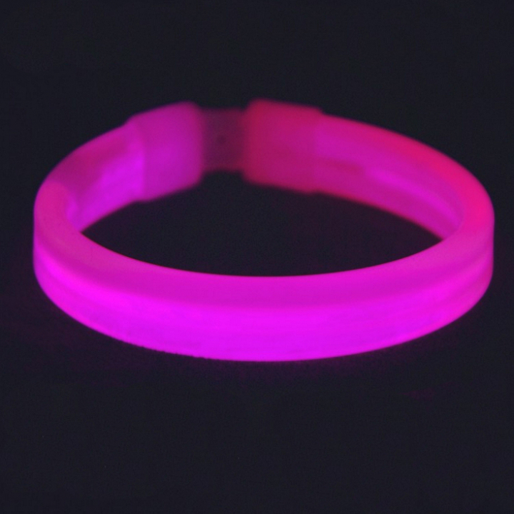 Pulseiras luminosas fluorescentes