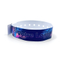 Pulseiras de vinil com impressão a cores
