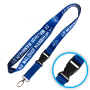 Cordão personalizável em quadricromia com clip destacável