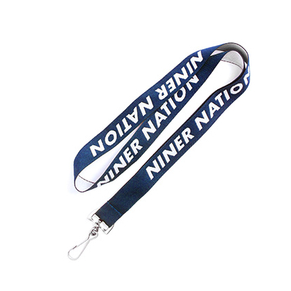 Cordão para crachá tecido clássico