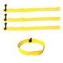 Pulseiras de tecido sem impressão com clip