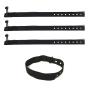Pulseiras de tecido sem impressão com clip