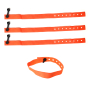 Pulseiras de tecido sem impressão com clip
