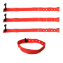 Pulseiras de tecido sem impressão com clip