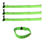 Pulseiras de tecido sem impressão com clip