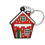 Porta-chaves em PVC 2D plano