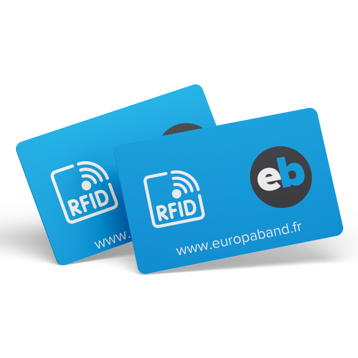 Cartões PVC RFID 86x54mm