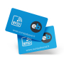 Cartões PVC RFID 86x54mm