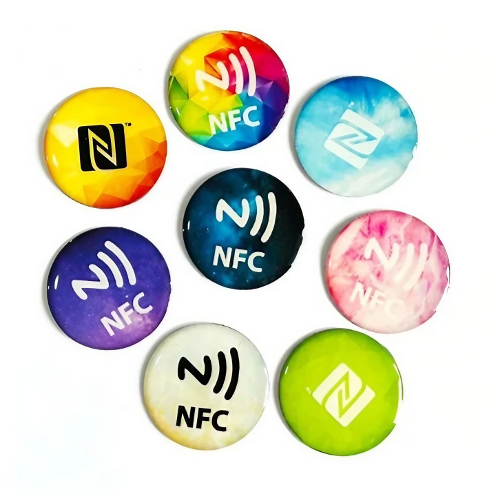 Autocolantes RFID em quadricromia