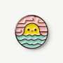 Pins de metal esmaltados com formato personalizado