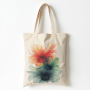 Saco Tote em algodão 30x35 cm