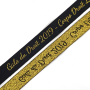 Pulseiras de tecido metalizado
