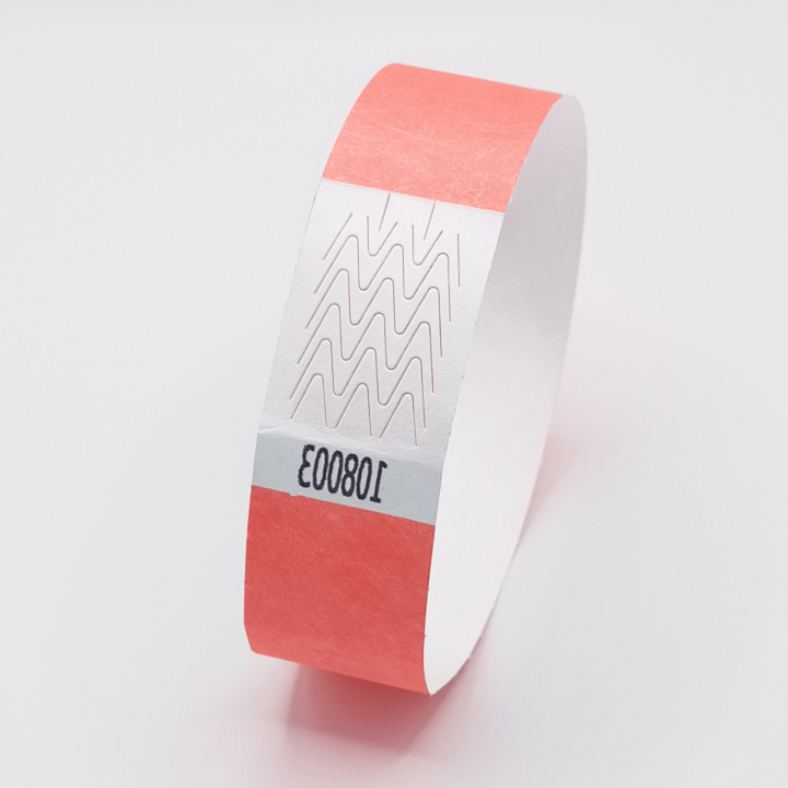 Pulseiras Tyvek sem impressão