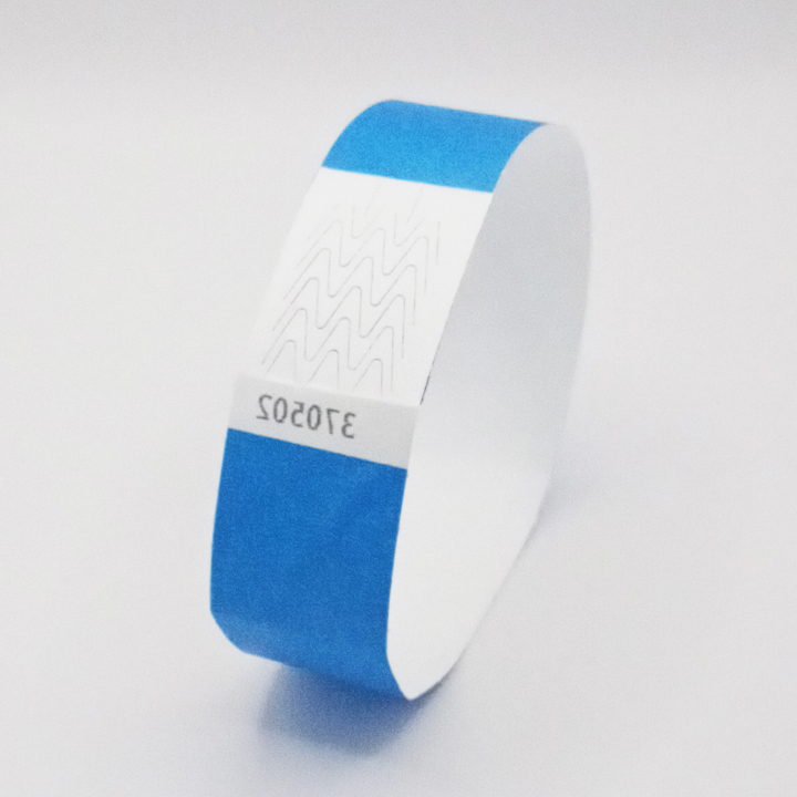 Pulseiras Tyvek sem impressão
