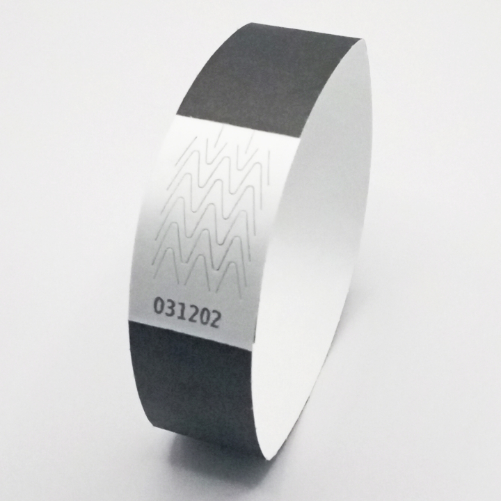 Pulseiras Tyvek sem impressão