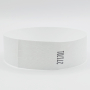 Pulseiras Tyvek sem impressão