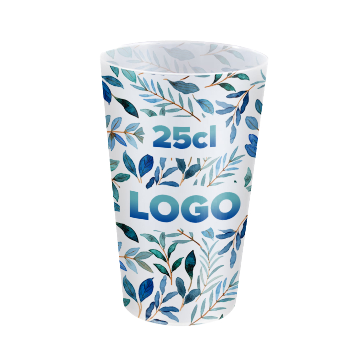 Copos 25cl com impressão a cores