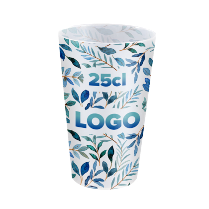 Copos 25cl com impressão a cores