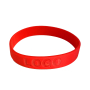 Pulseiras de silicone gravadas — produção expresso em 4 dias