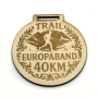 Medalhas em madeira personalizadas