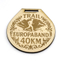 Medalhas em madeira personalizadas