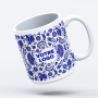 Caneca de cerâmica 350 ml personalizada