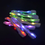 Pulseiras luminosas 5 LEDs em tecido personalizadas